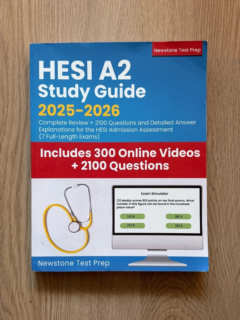 Newstone Test Prep HESI A2 Study Guide 2025-2026
